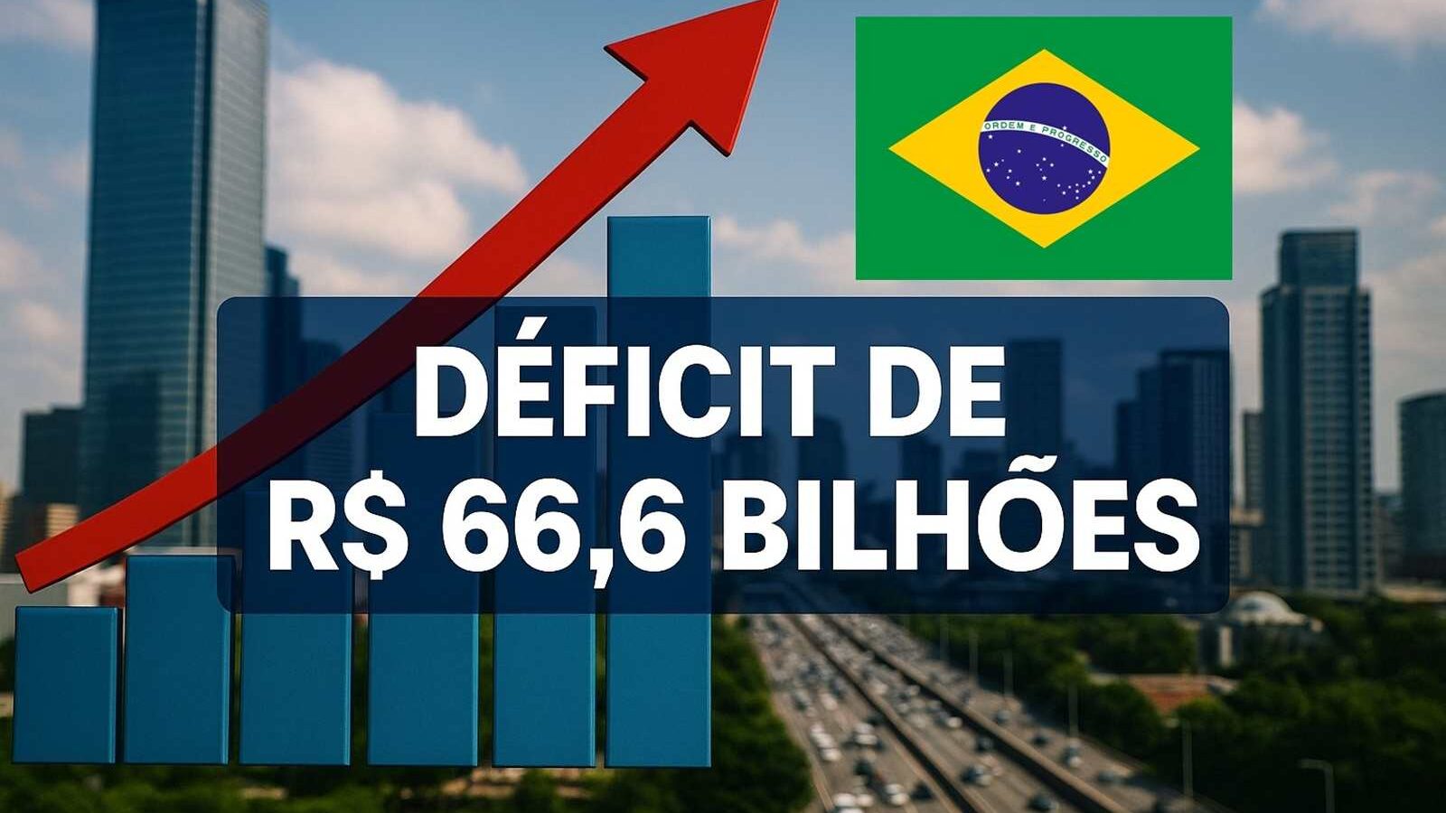 Banco Central informa que contas públicas tiveram déficit de R$ 66,6 bilhões em julho — pior resultado dos últimos quatro anos