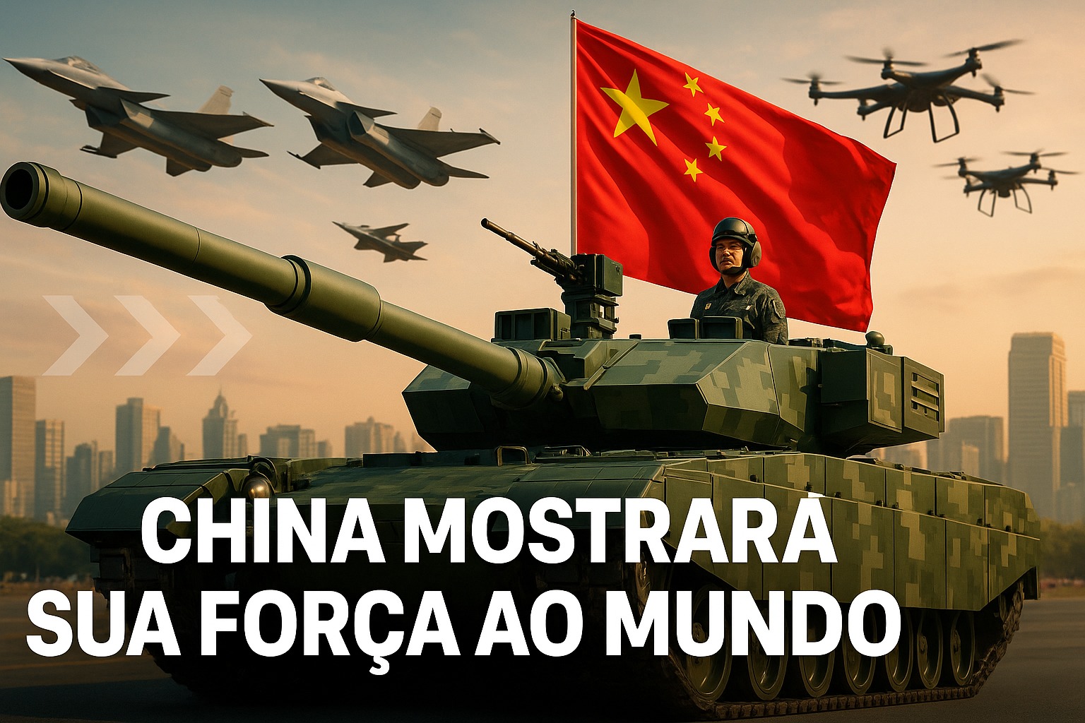 Desfile militar, China, Segunda Guerra