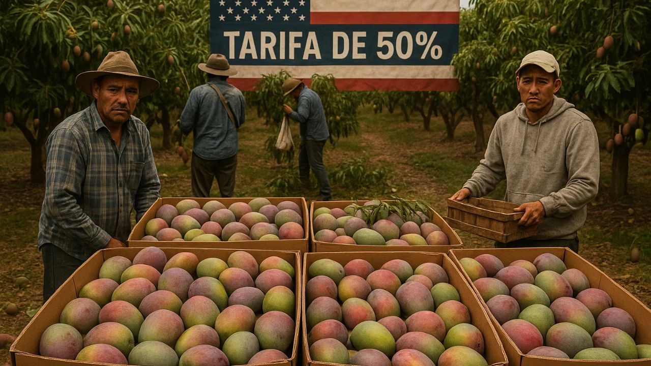 Fruticultores exportam manga sem preço definido aos EUA. Saiba por que o setor enfrenta incerteza e quem pagará a nova tarifa de 50%.