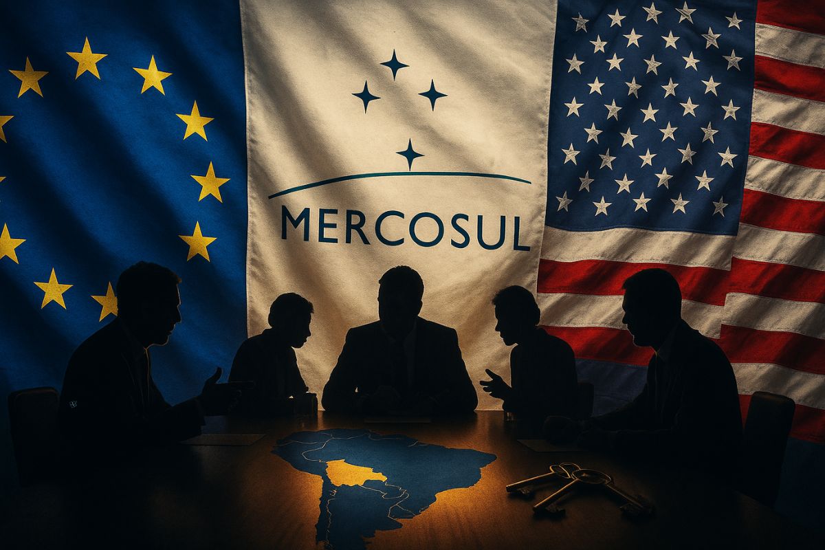 União Europeia apresenta acordo com Mercosul em 03/09/2025 para compensar tarifas de Trump, mas França, Itália e Polônia ameaçam veto no Parlamento