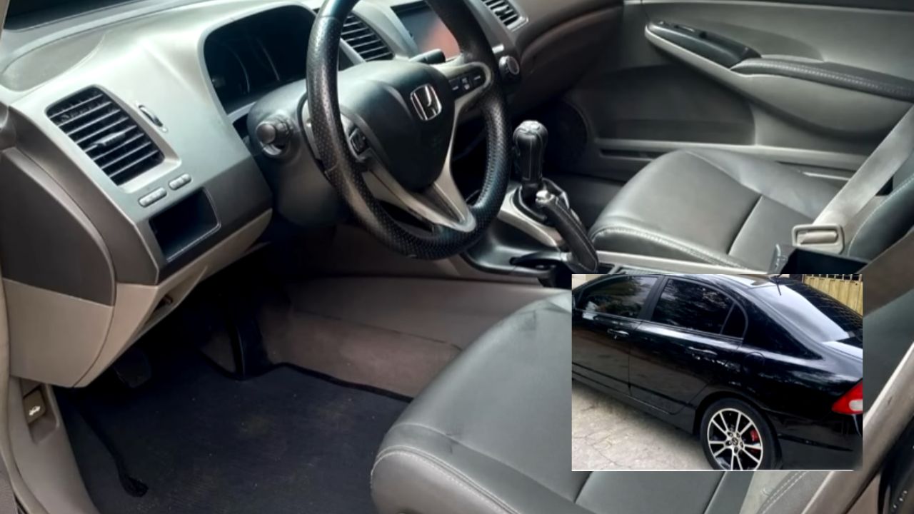 Honda Civic (2013): Um sedã médio confiável e cobiçado, representando uma compra segura na faixa dos R$ 50 mil. Imagem: Canal Opinião Sincera