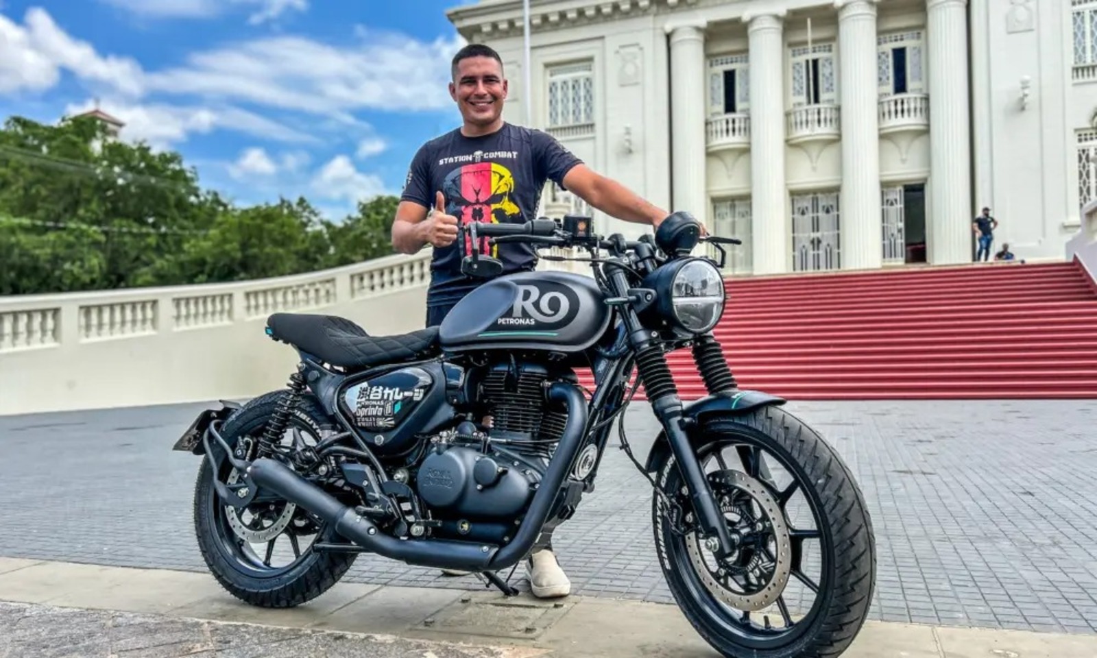 Moto exclusiva, Sorteio, Petronas, Royal Enfield Hunter 350