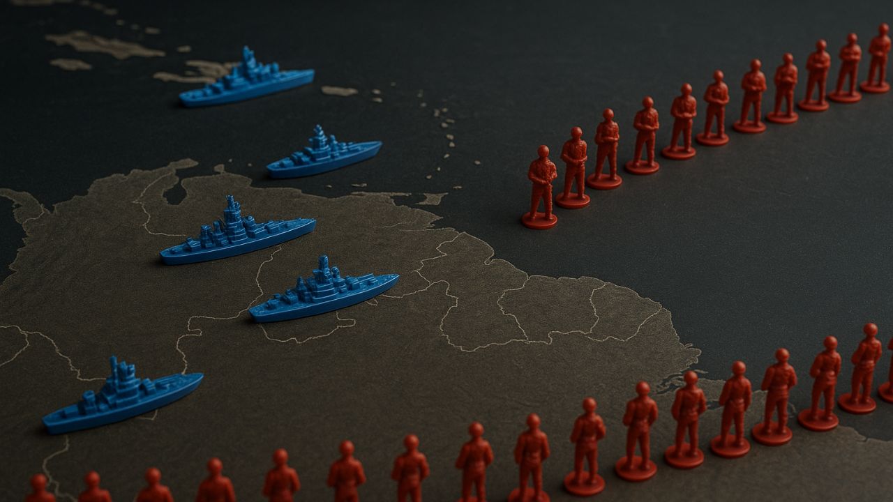 Alerta na fronteira: em resposta direta à pressão dos EUA, Maduro mobiliza 25 mil militares para as fronteiras com a Colômbia e o Caribe