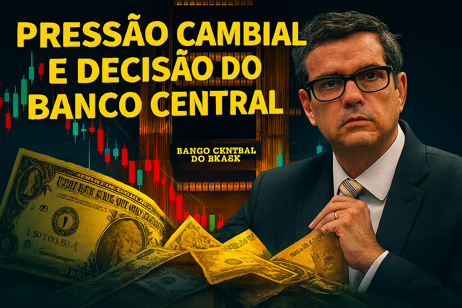 Banco Central mantém arsenal de R$ 157 bilhões em swaps cambiais para conter o dólar, mas Campos Neto adota cautela e deixa mercado sob pressão da volatilidade e da inflação