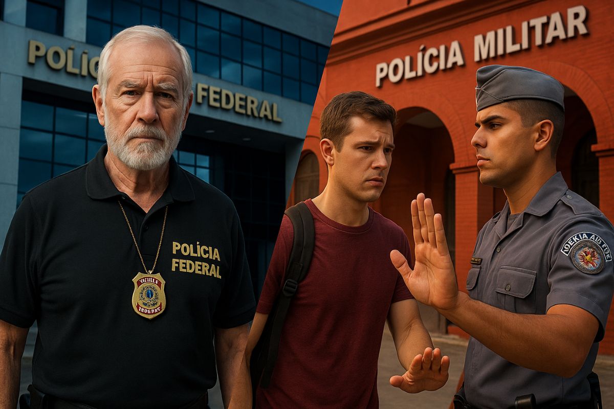 Diferença choca: Polícia Federal permite concurso até 75 anos, mas Polícia Militar de SP corta candidatos acima de 30 em 2025