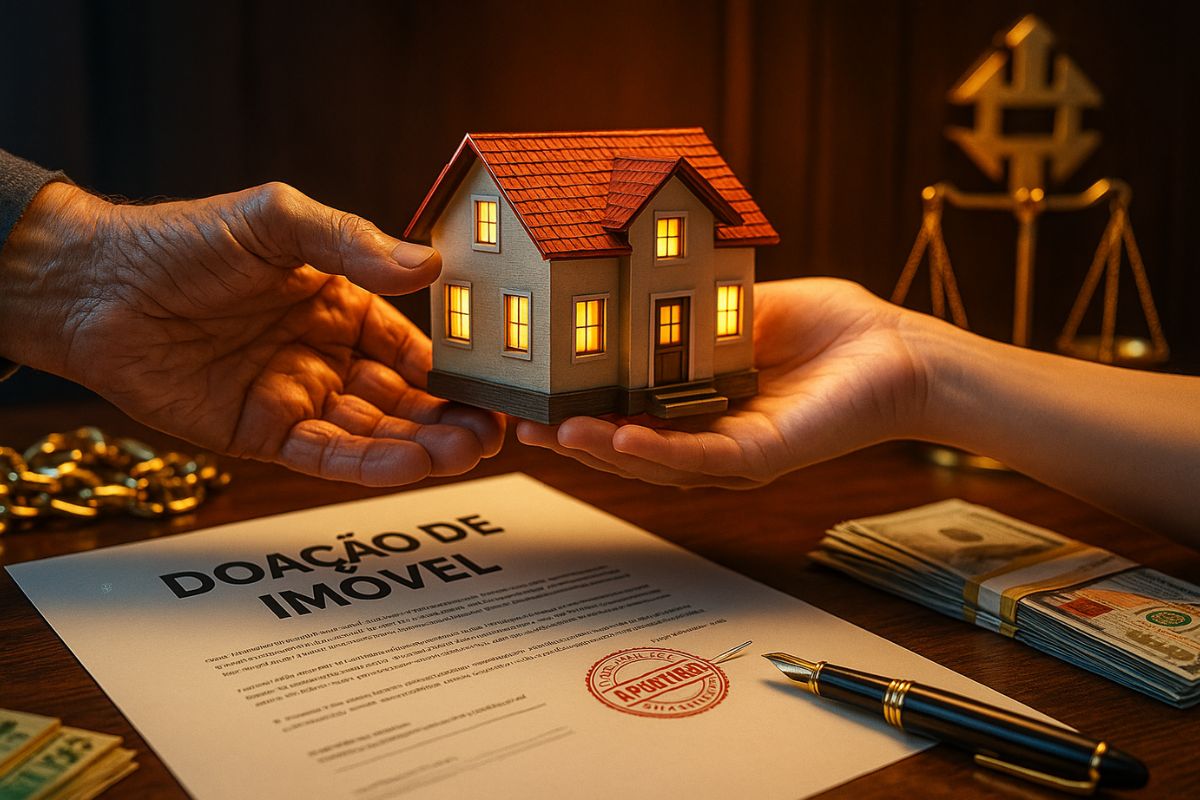 Doar é quase irreversível: imóvel acima de 30 salários mínimos exige escritura, o limite para terceiros é 50% do patrimônio e doação à amante pode ser anulada em até 2 anos.