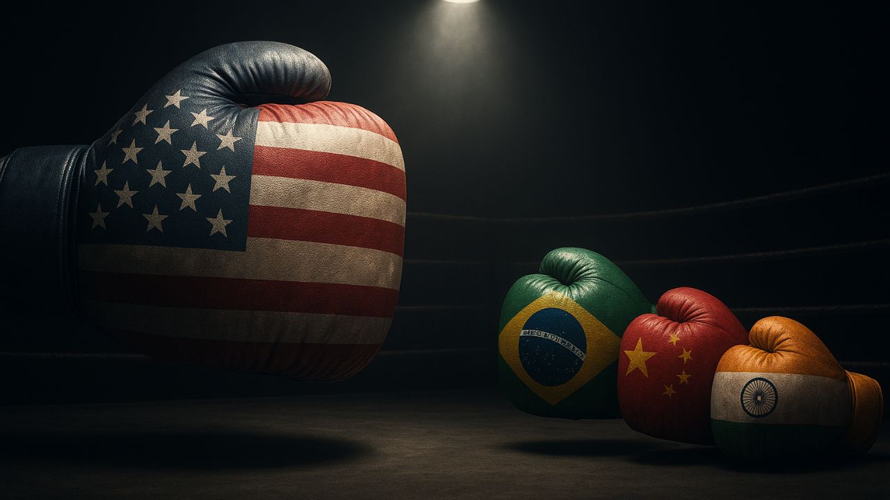 Em entrevista, Donald Trump foi direto e afirmou que o Brasil, a China e a Índia "matam" a economia dos EUA com as suas altas tarifas