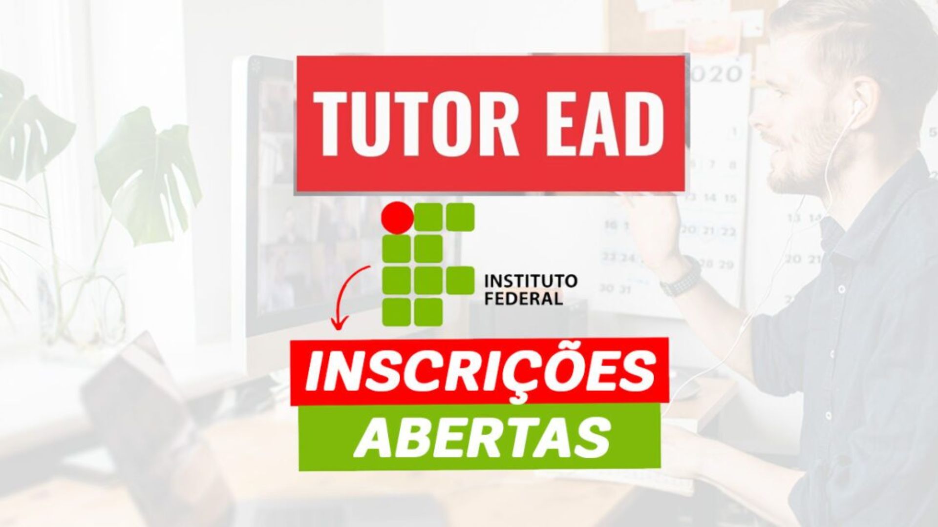 IFPE abre seleção para tutores EAD com bolsa Capes de R$ 1.100. Trabalho remoto, carga reduzida e vagas em licenciaturas e especializações.