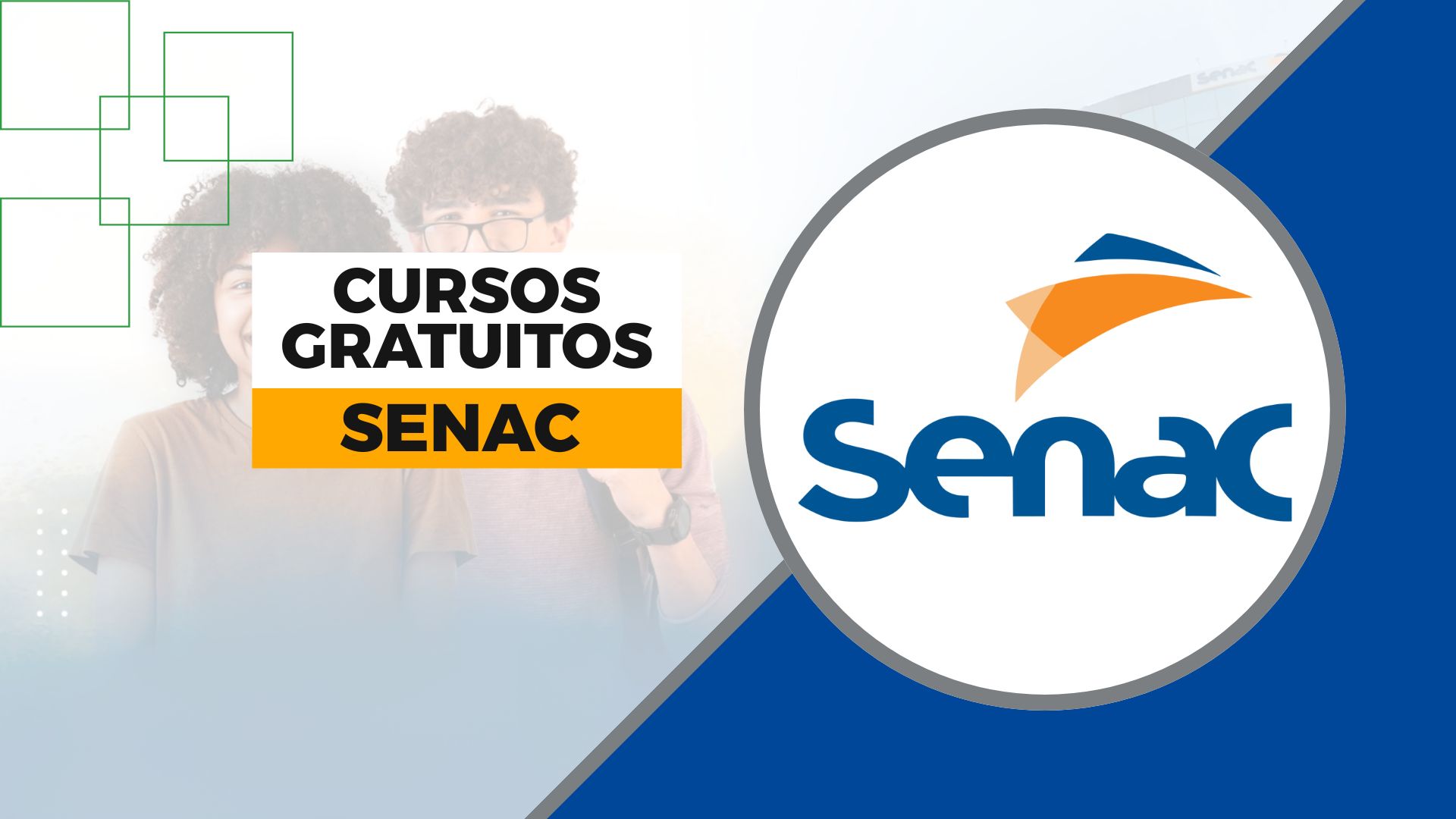 Senac EAD abre 2.578 vagas gratuitas em cursos técnicos reconhecidos pelo MEC em 7 Estados com início em novembro de 2025.