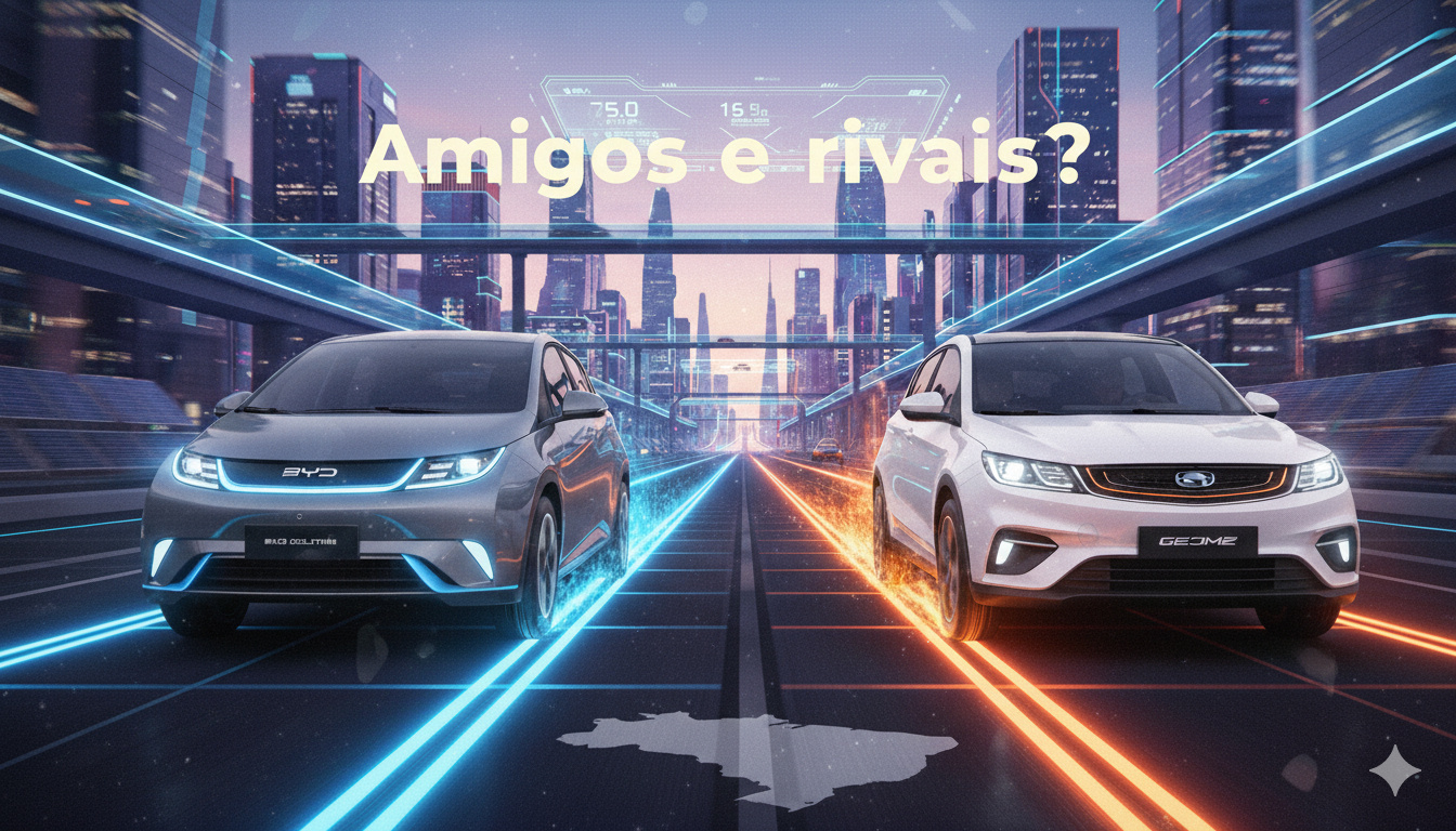 Geely EX2 chega ao Brasil para disputar espaço com o BYD Dolphin entre os carros elétricos compactos