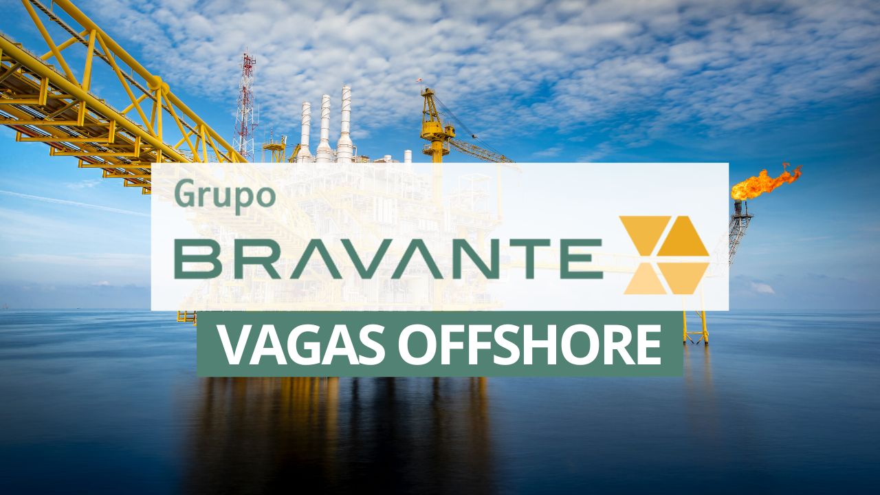 Grupo Bravante anuncia vagas de emprego offshore em São Gonçalo-RJ, com escala 28x28, benefícios atrativos e diferentes cargos.