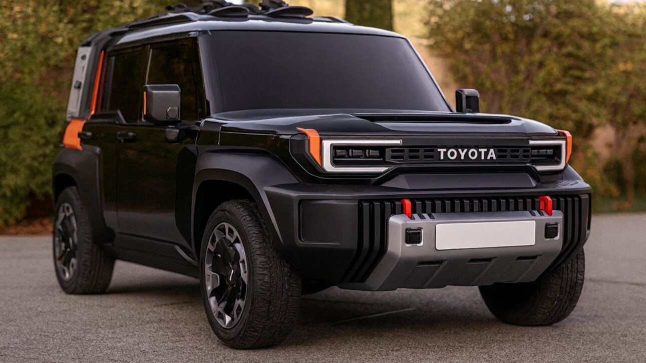 Toyota prepara novo SUV retrô com base da Hilux, motores a diesel e opção híbrida, para rivalizar Bronco Sport e Corolla Cross.