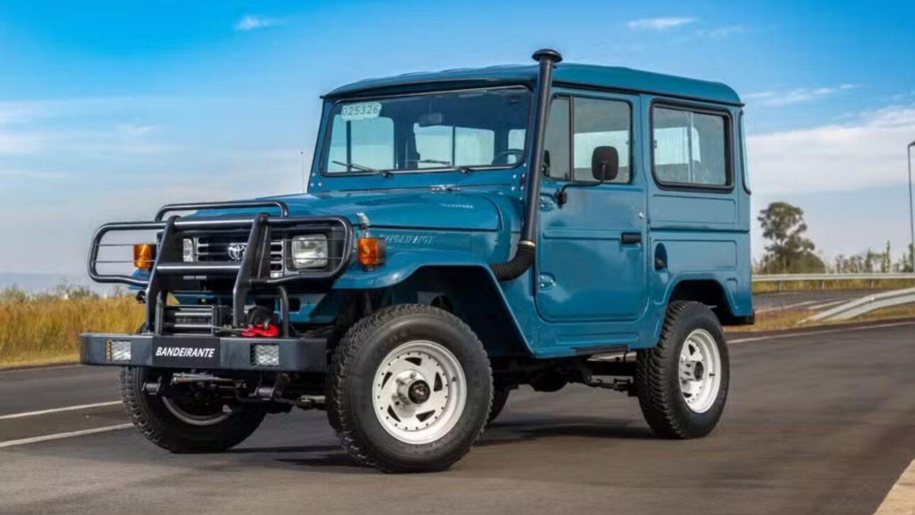 Descubra a história do Toyota Bandeirante, o jipe 4x4 indestrutível que nasceu do Land Cruiser e marcou o Brasil por quatro décadas.