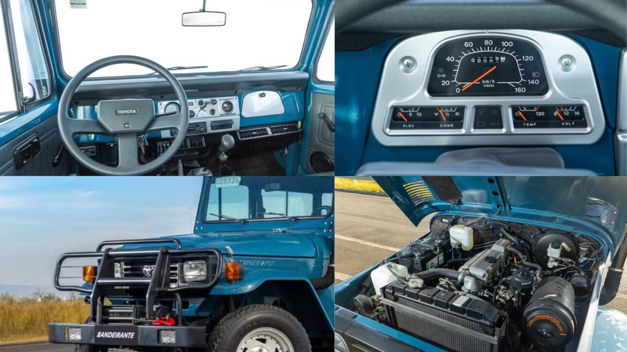 Descubra a história do Toyota Bandeirante, o jipe 4x4 indestrutível que nasceu do Land Cruiser e marcou o Brasil por quatro décadas.