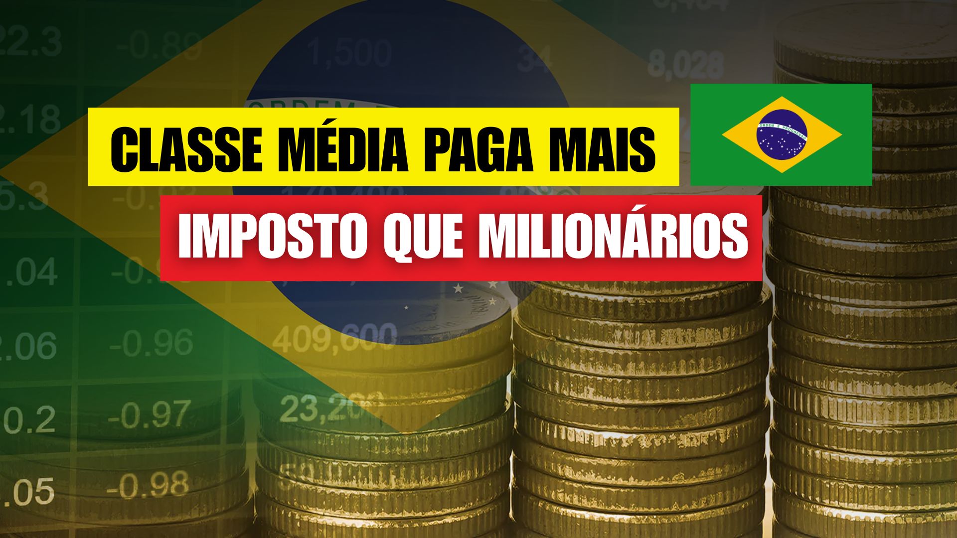 Classe média paga mais Imposto de Renda que milionários no Brasil, revela estudo do Sindifisco com base em dados de 2024.