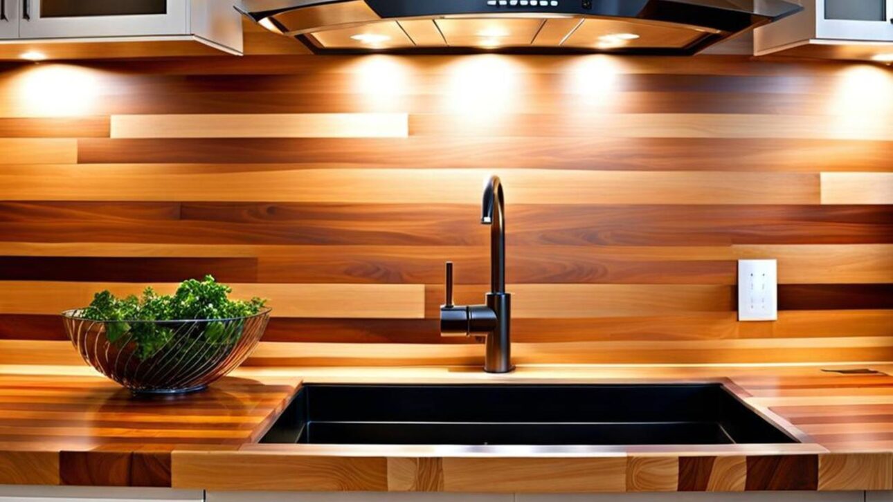 Descubra por que a madeira tratada substitui os azulejos em 2025, trazendo resistência, sofisticação e integração às cozinhas modernas.