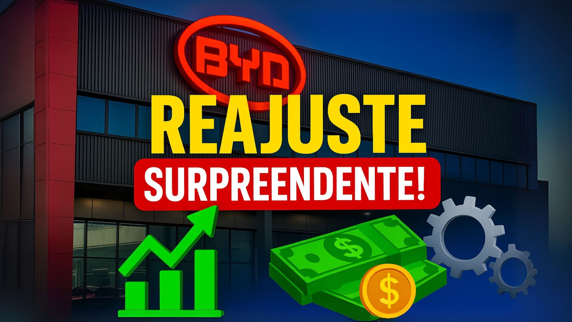 BYD anuncia reajuste salarial histórico em Camaçari, elevando piso de produção e logística com retroativo e aumentos escalonados.