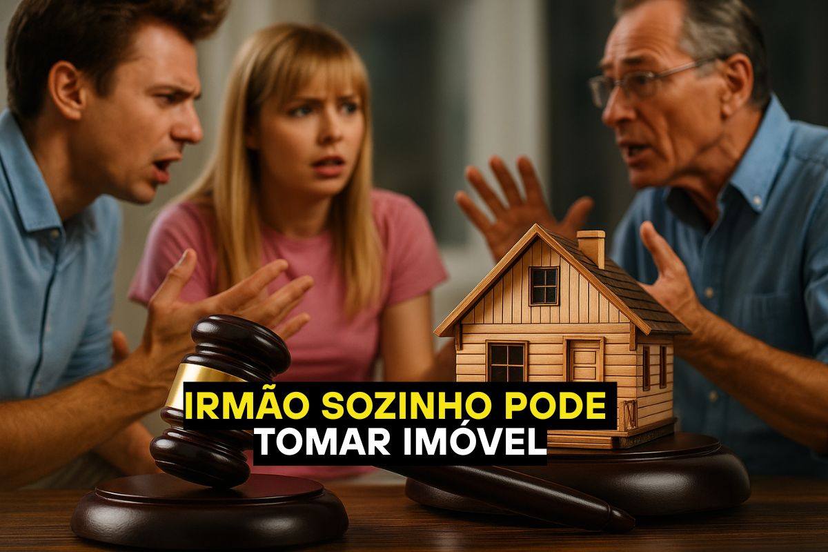 Irmão que mora sozinho pode tomar imóvel herdado por usucapião
