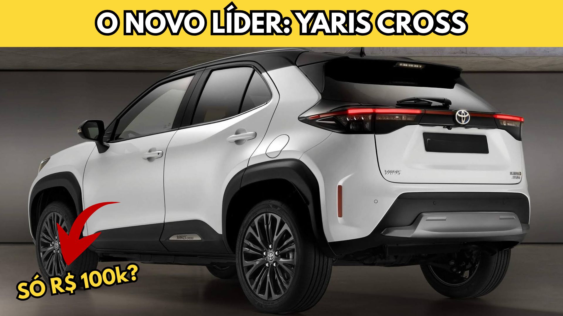 Lançamento confirmado para outubro: Toyota Yaris Cross 2026 que faz até 30 km/L chega com 5 versões, incluindo híbrido flex, e pode agitar o mercado de SUVs compactos no Brasil na faixa dos R$ 130 mil