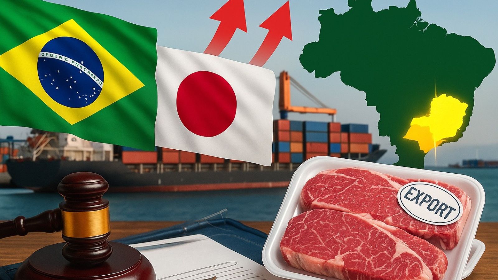 Nem os EUA nem a China: Japão surge como aposta do Brasil para carne bovina em 2025, mas limita acordo a três estados pequenos e deixa de fora 96% da produção nacional