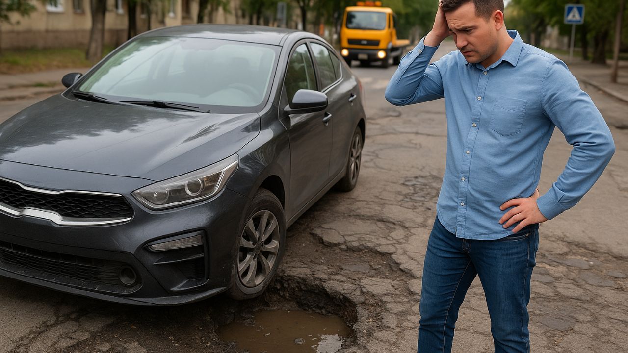 Carro danificado por buracos ou vias ruins? Saiba como recorrer ao Procon, garantir ressarcimento e proteger seus direitos de consumidor.