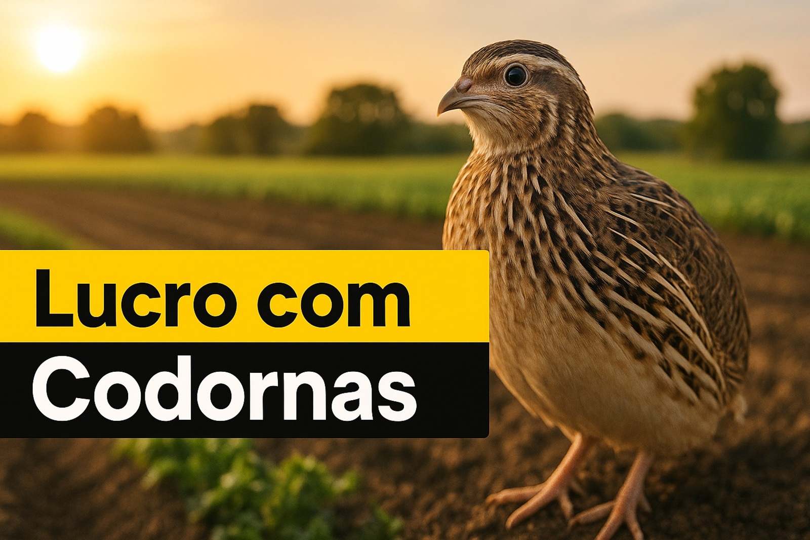 Descubra se 100 codornas pagam a própria ração e ainda dão lucro. Veja custos, produção de ovos e retorno mensal detalhado.