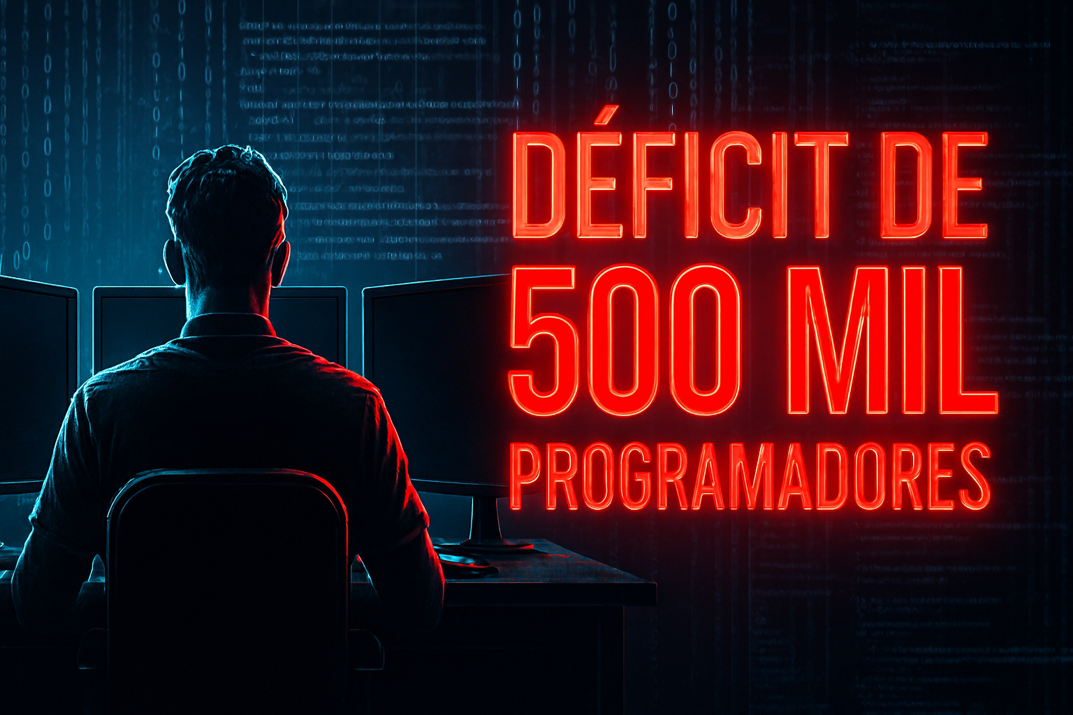 Apagão digital: Brasil precisa de 159 mil profissionais de TI por ano, mas forma só 53 mil e já acumula déficit de meio milhão de programadores