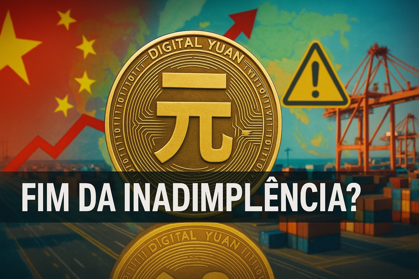 Fim da inadimplência? China estuda aplicar yuan digital para garantir pagamentos de dívidas atrasadas