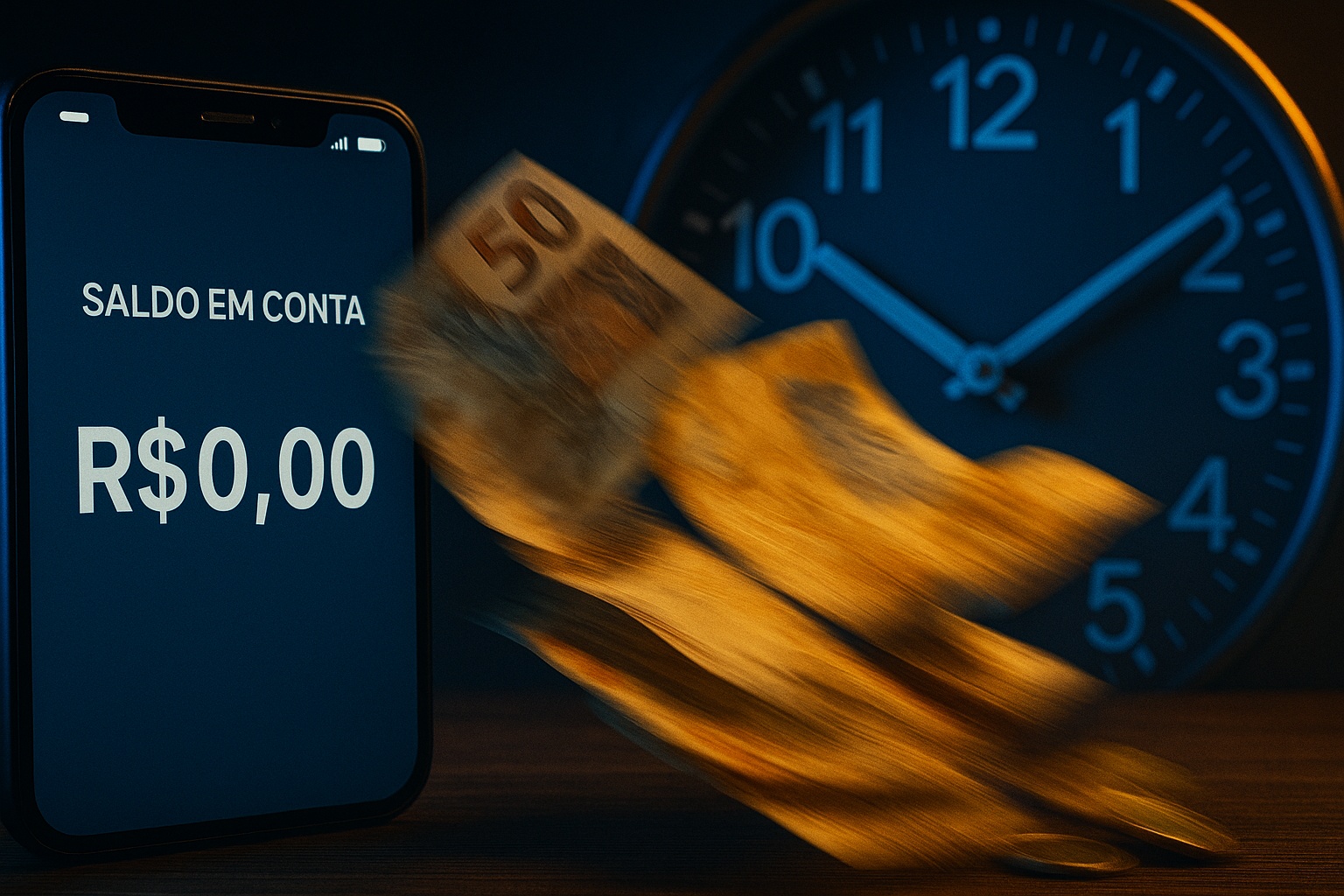 Caiu na conta, sumiu em 36 horas: 42% dos brasileiros gastam todo o salário em menos de dois dias, revela estudo da Klavi