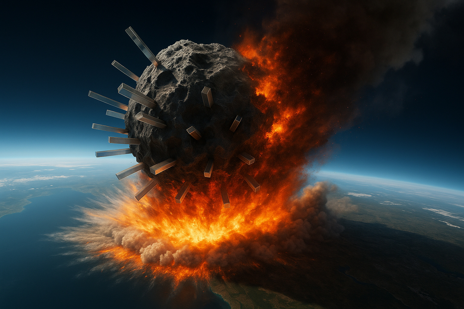 Asteroide coberto por lâminas de tectitos colide com a Terra e gera explosão de fogo e poeira na Austrália há 11 milhões de anos