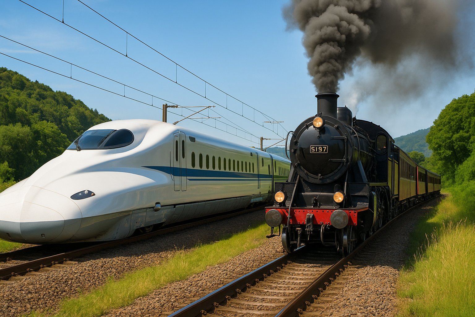 Viagens; Trem; Ferrovia; História.