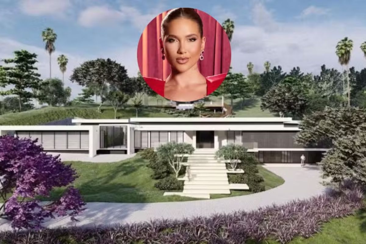 Tour pela mansão de Virgínia Fonseca em Goiânia: imóvel de R$ 29 milhões com 7 suítes, piscina com telão e estúdio de música exclusivo.