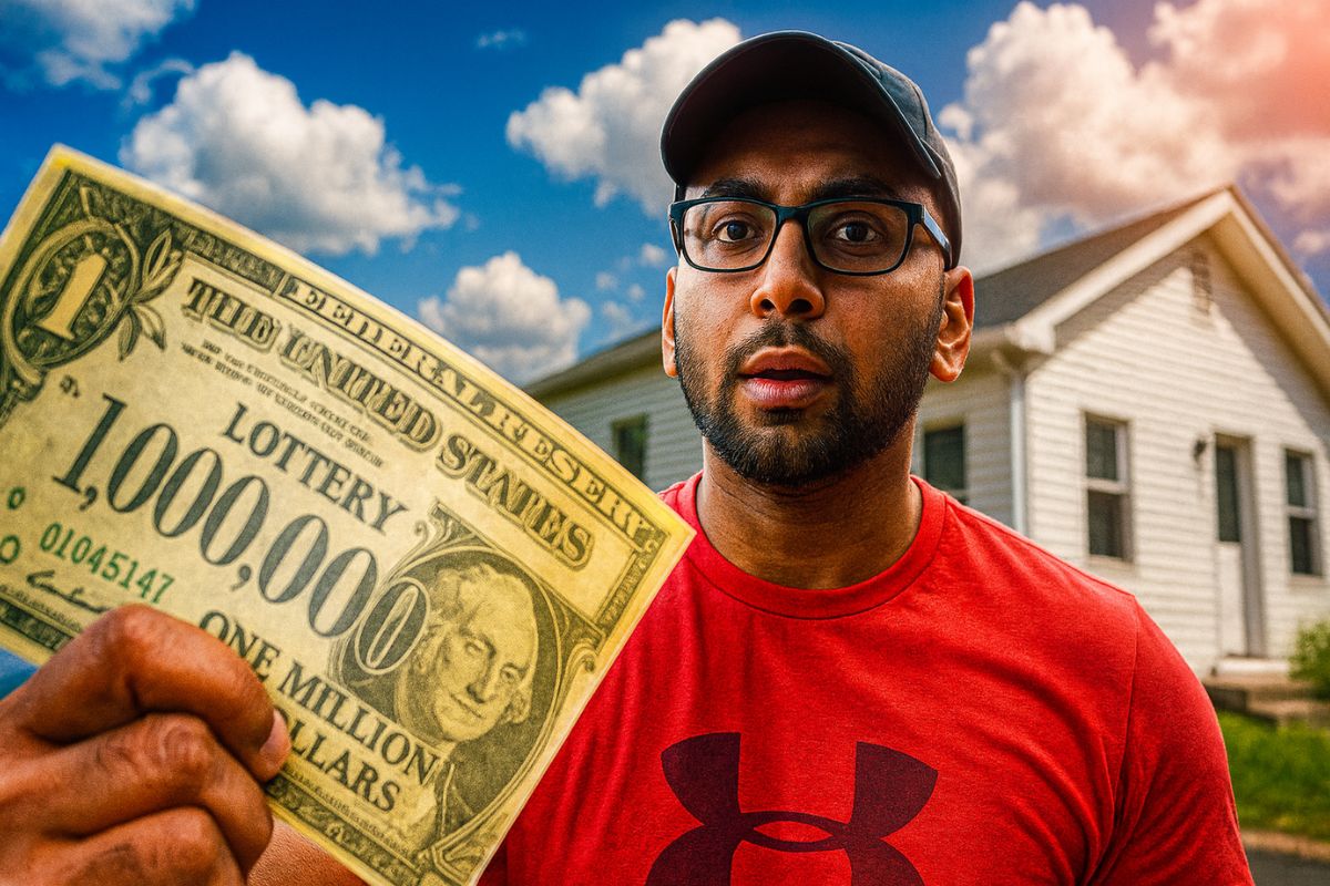 Kal Patel encontrou um bilhete de loteria de US$ 1 milhão nos Estados Unidos e o devolveu, virando símbolo mundial de honestidade e inspiração.