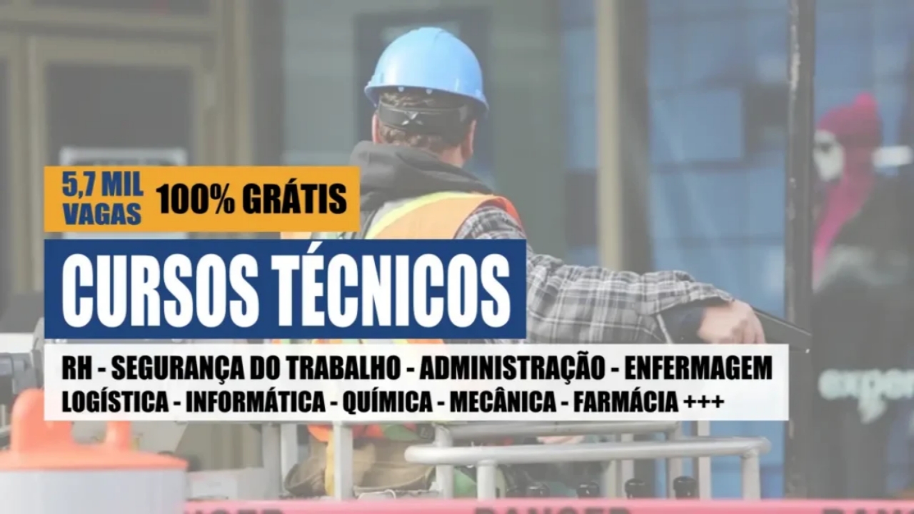 Aprenda edificações, logística, informática, enfermagem e mais , sem gastar R$ 1 real: CETAM abre mais de 5 mil vagas em cursos técnicos gratuitos com foco no mercado de trabalho