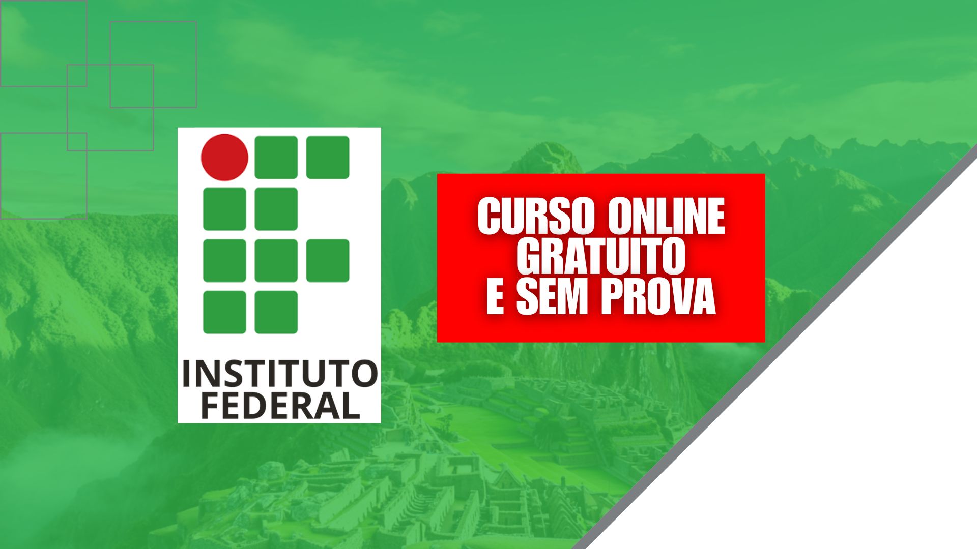 Inscreva-se nos cursos gratuitos e on-line do IFSuldeMinas em turismo. São 600 vagas com certificado e seleção por sorteio.