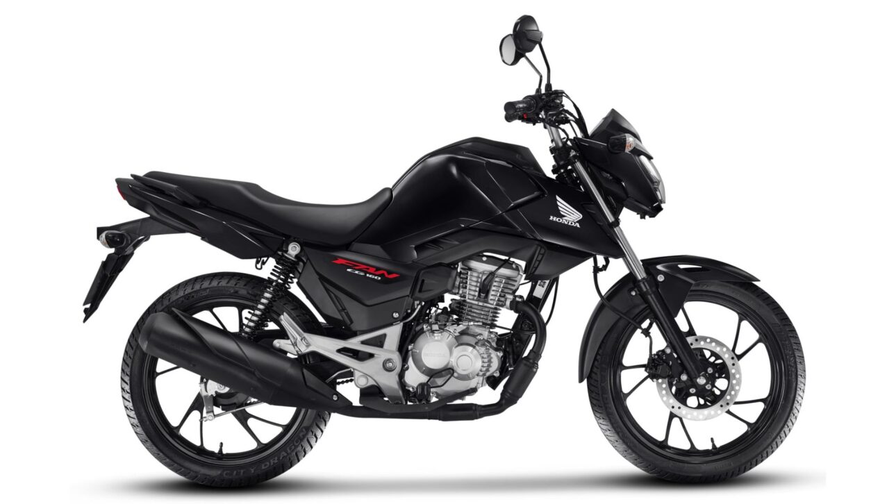 Honda CG 160 2026 mantém liderança no Brasil com consumo de até 40 km/l, preço acessível e motor de 162,7 cc.