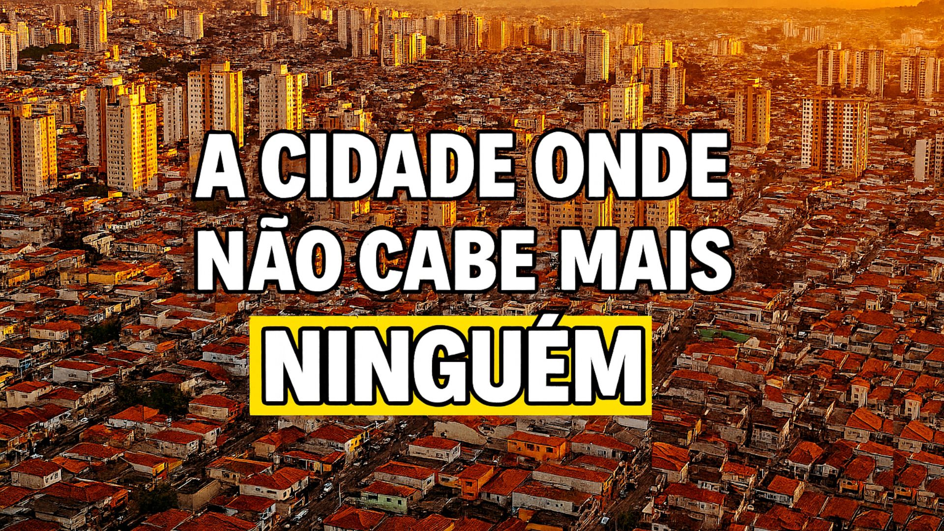 Taboão da Serra é a cidade mais densa do Brasil, com mais de 13 mil habitantes por km² e nenhum espaço livre para crescer.