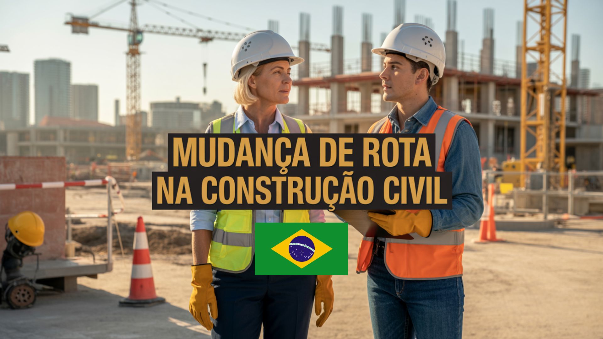 Setor da construção civil enfrenta envelhecimento da mão de obra e busca mulheres e jovens com promessa de até R$ 12 mil mensais.