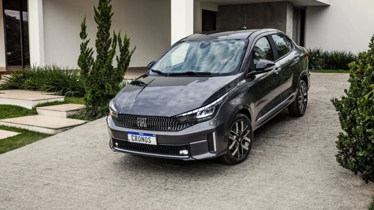 Fiat Cronos 1.3 CVT 2026 é o sedan automático mais barato do Brasil para PCD, com preço de R$ 90 mil e consumo de até 15 km/l.
