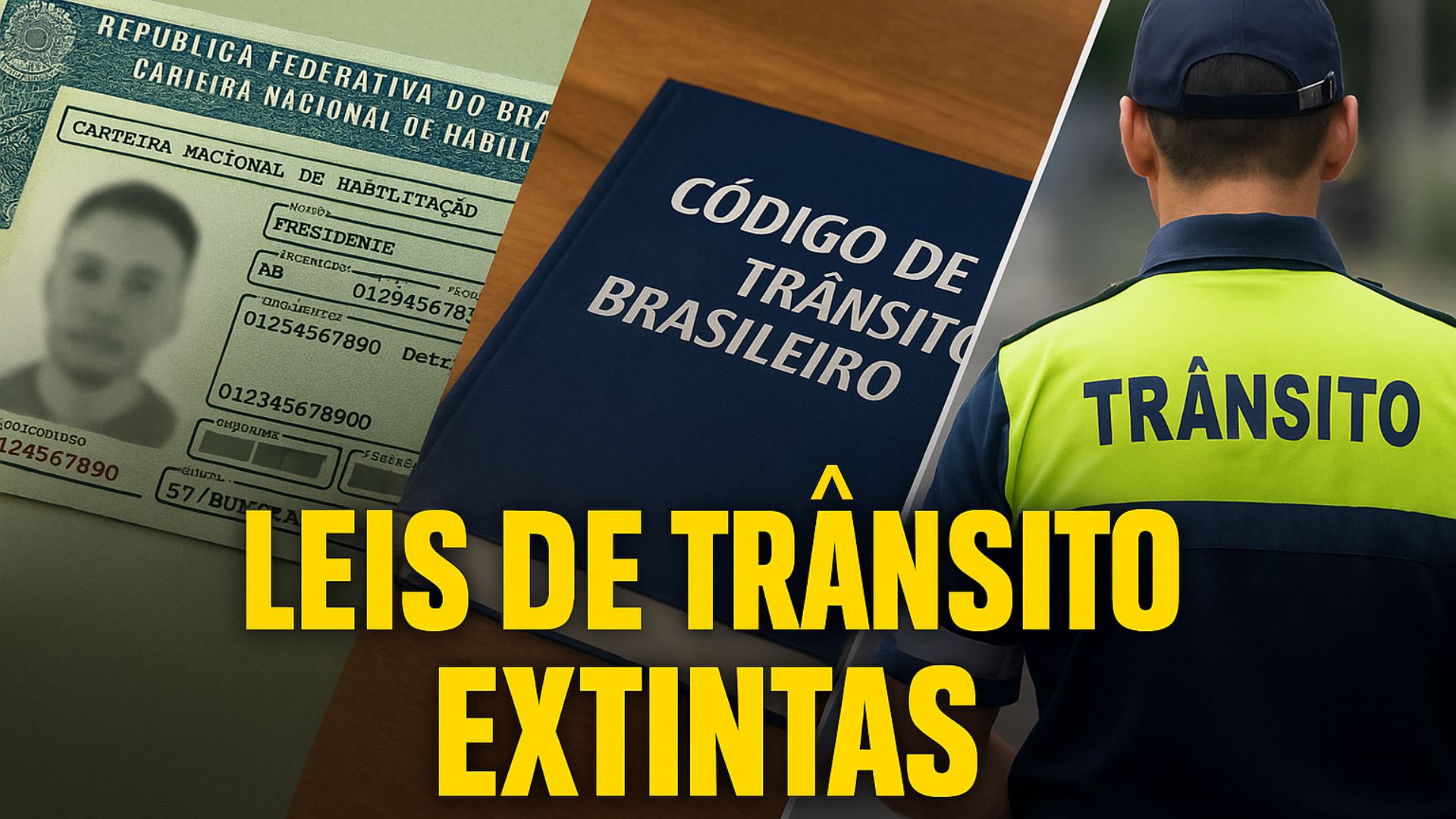 Descubra quais leis de trânsito foram revogadas no Brasil e entenda o que mudou nas regras sobre extintor, CNH e Código de Trânsito.