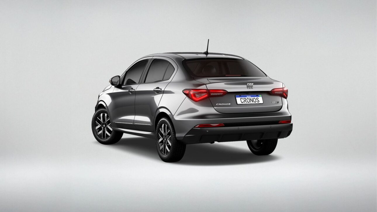 Conheça o Fiat Cronos Drive 1.3 manual 2026: porta-malas de 525 L, motor de 107 cv e consumo de até 15,5 km/l na estrada.