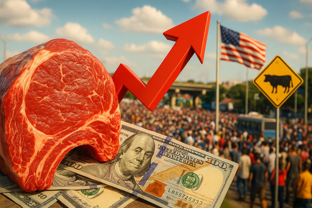 O preço da carne bate recorde no mercado mundial em 2025, aponta FAO, impulsionado por menor oferta e forte demanda global.