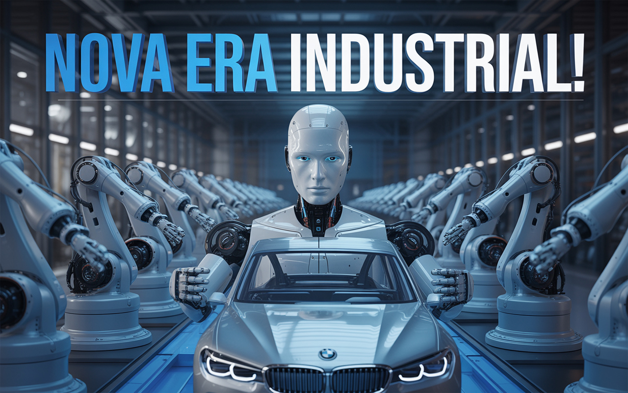 Robô humanoide trabalha 10 horas por dia há cinco meses na linha de produção da BMW, executando tarefas humanas e marcando o início de uma nova era industrial