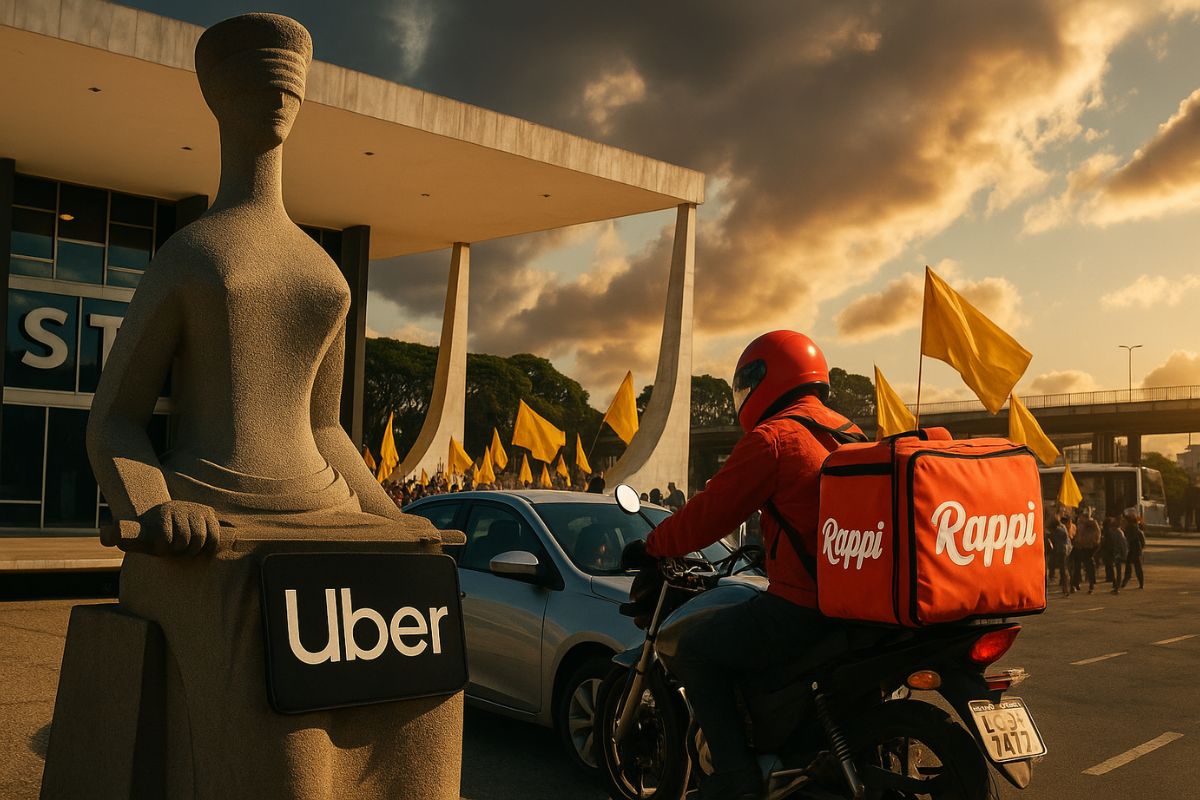 STF inicia julgamento trabalhista que pode reconhecer vínculo de motoristas de aplicativos como Uber, decisão histórica com impacto nacional.