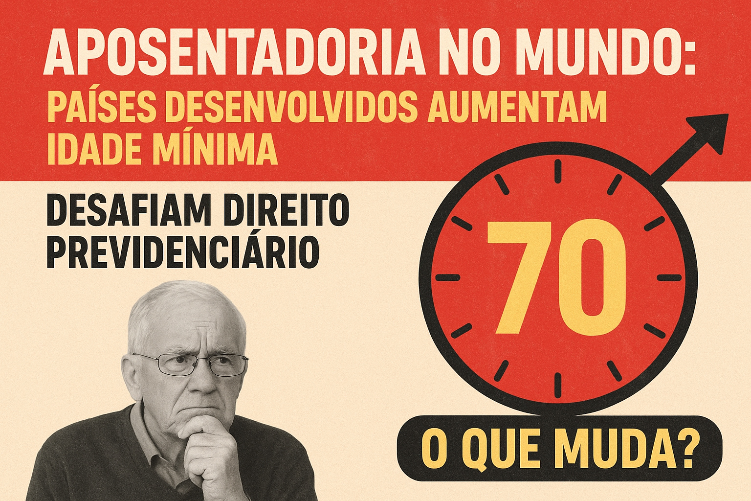 Aposentadoria: veja qual é a idade mínima nos países desenvolvidos e por que ela está aumentando