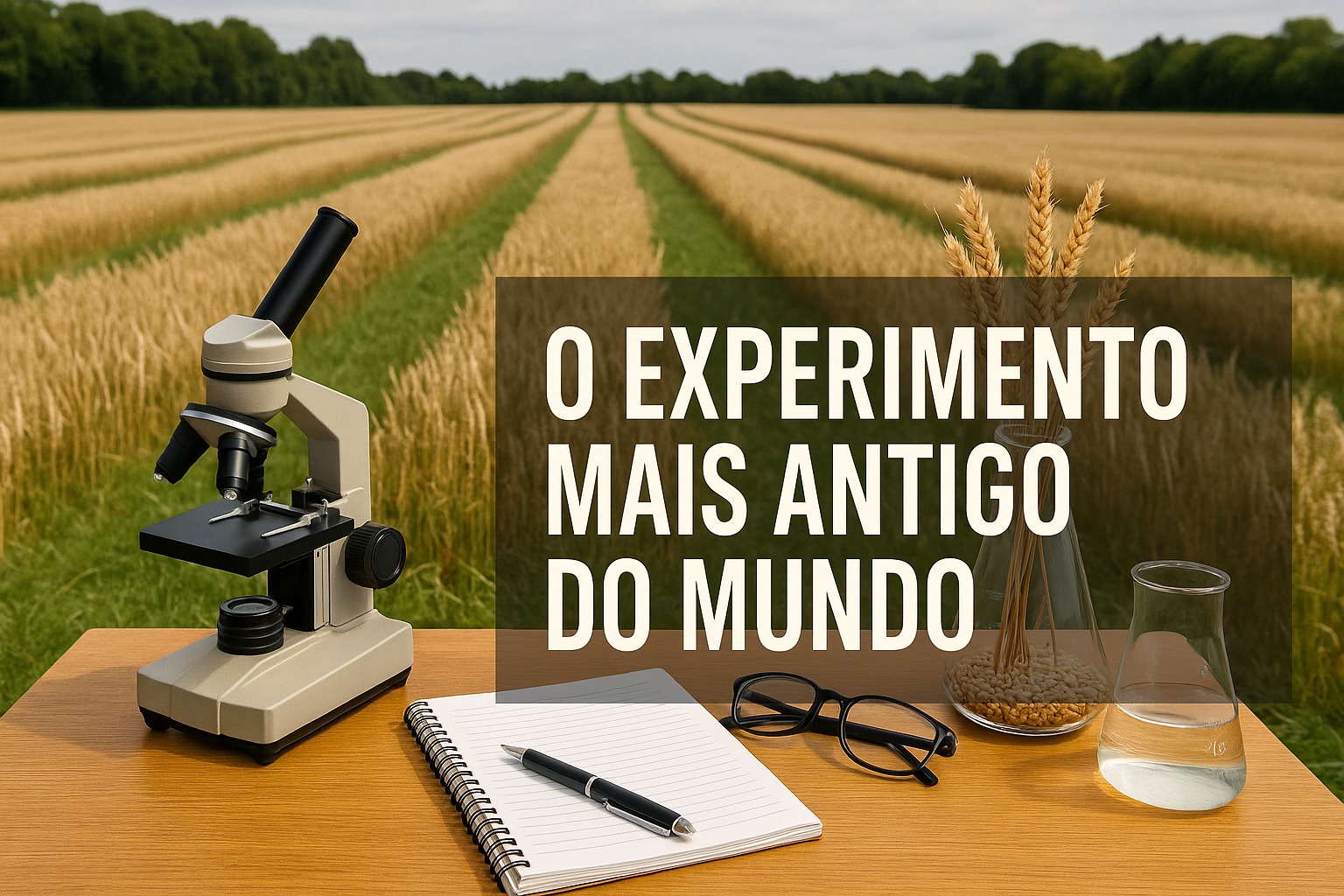 Experimento mais antigo do mundo, Estudo, Agricultura