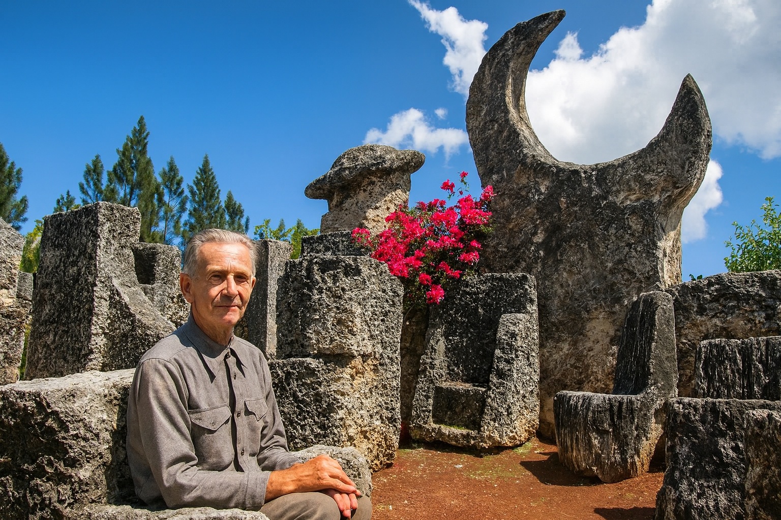 Um homem solitário ergueu ao longo de 28 anos um castelo inteiro de 1.100 toneladas de pedra, sem máquinas e sem ajuda, e até hoje engenheiros não sabem como conseguiu