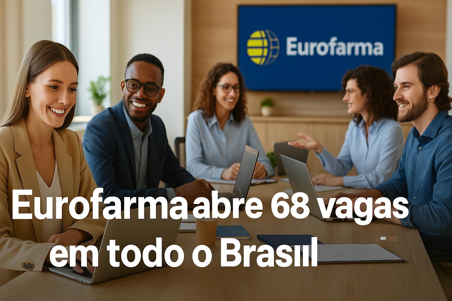 Eurofarma abre processo seletivo com 68 vagas de emprego home office e presenciais para Auxiliar Limpeza, Aprendiz, Auxiliar de Operações, Técnico de Segurança do Trabalho e dezenas de outros cargos ao redor do Brasil