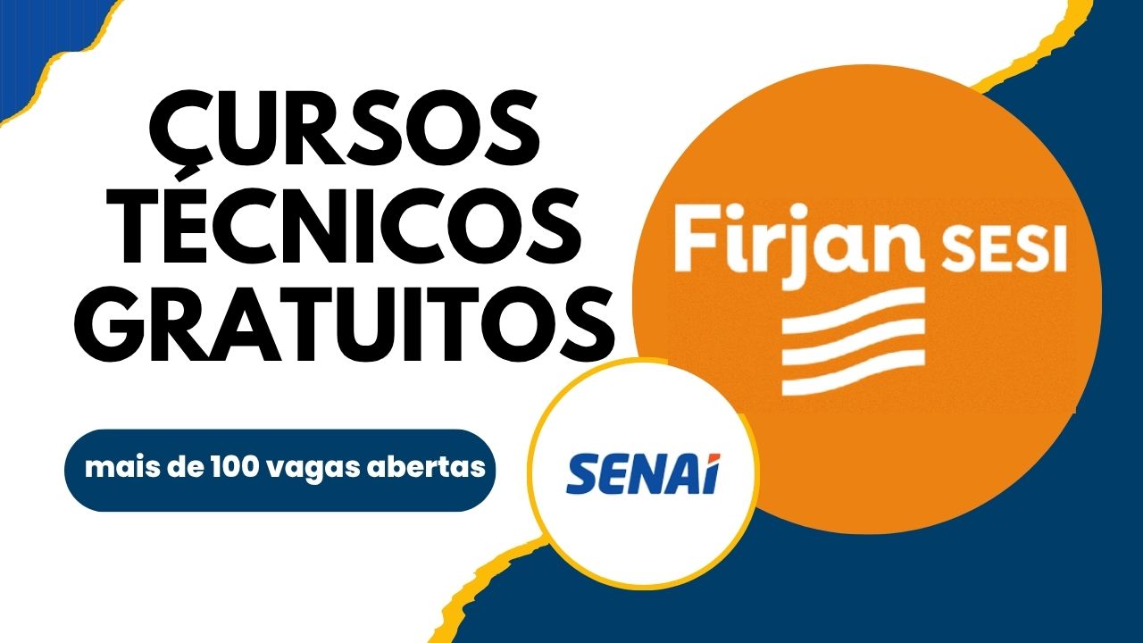 Firjan Sesi abre 120 vagas em Nova Friburgo com curso técnico integrado, provas presenciais e conexão direta com o mercado de trabalho.