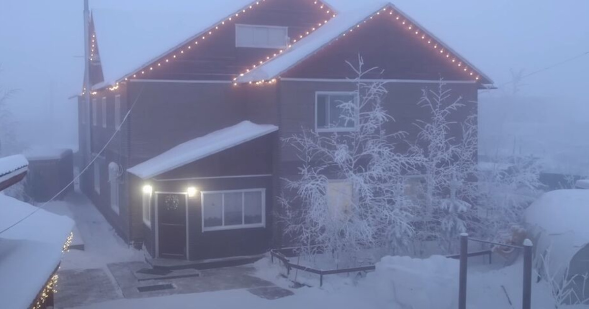 Família com 22 filhos vive em Oymyakon, o vilarejo mais frio da Terra, enfrentando -62 °C com estratégias únicas de sobrevivência. (Imagem: / Reprodução/Youtube)